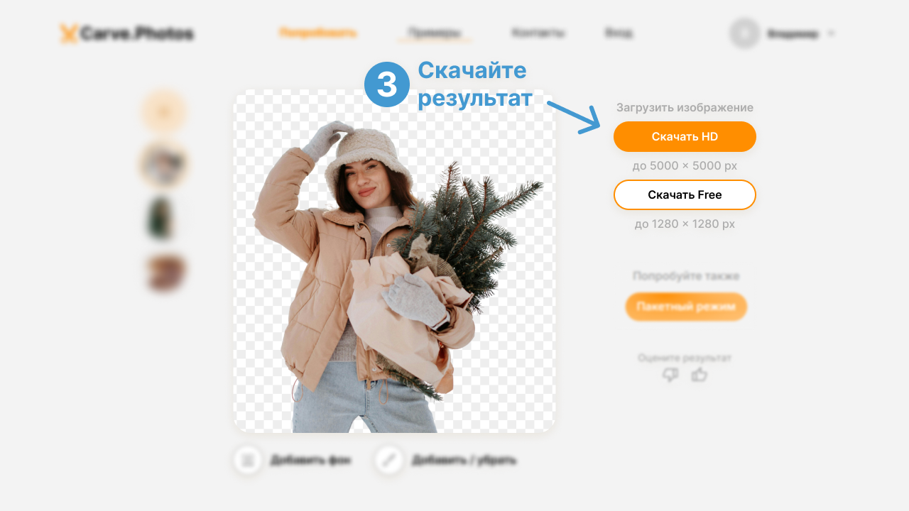 Шаг 3. Скачайте результат